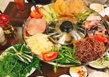 Lẩu cá lăng mang đậm hương vị của núi rừng Tây Nguyên