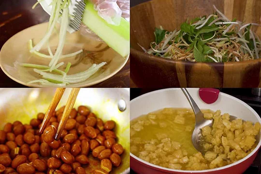 Nguyên liệu làm cơm hến