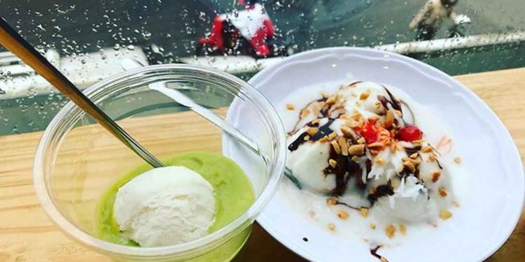 Kem bơ Đà Lạt là món ăn ngon và dễ làm.