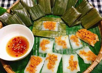 Cách làm bánh nậm giòn và thơm ngon