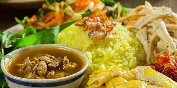 Các nguyên liệu chính của cơm gà Hội An